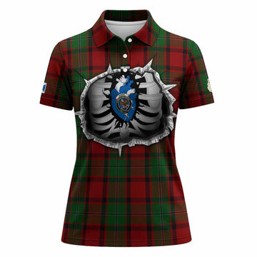 MacPhail (McPhail) Tartan Crest Women Polo Shirt Scotland In My Veins