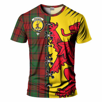 MacPhail (McPhail) Tartan Family Crest T-shirt Lion Rampant Honor - Tartan Vibes Clothing