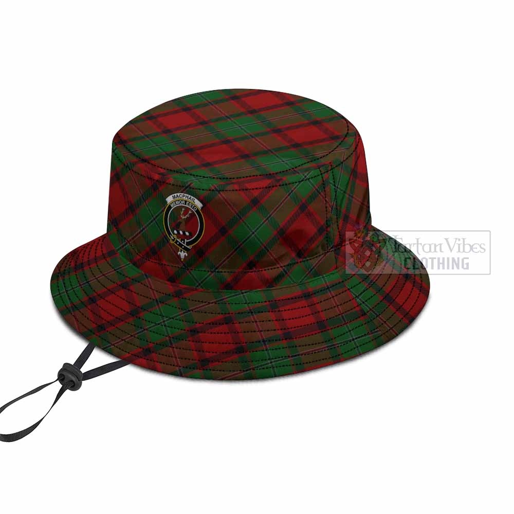 MacPhail (McPhail) Tartan Fishing Hat with Family Crest