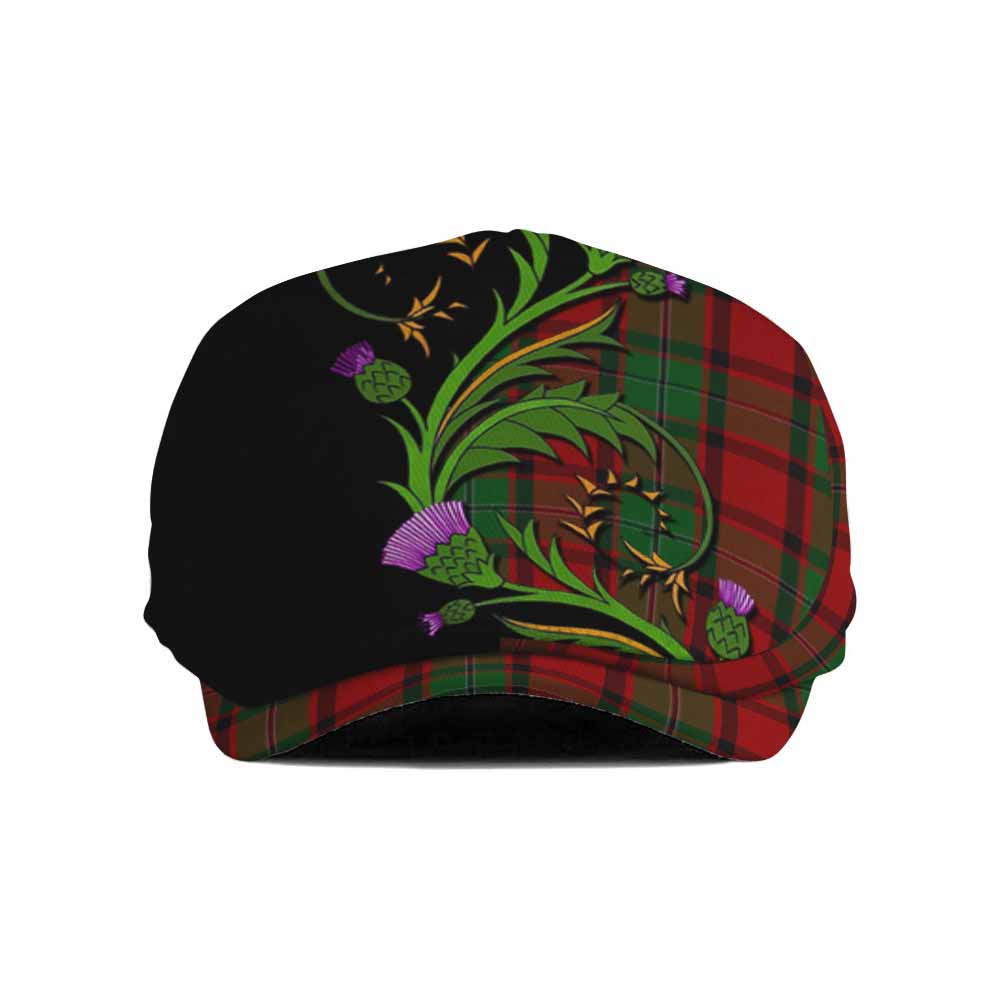 MacPhail (McPhail) Tartan Flat Cap, Jeff Cap Scottish Thistle Pride Heritage Art Flat Cap - Tartan Vibes Clothing