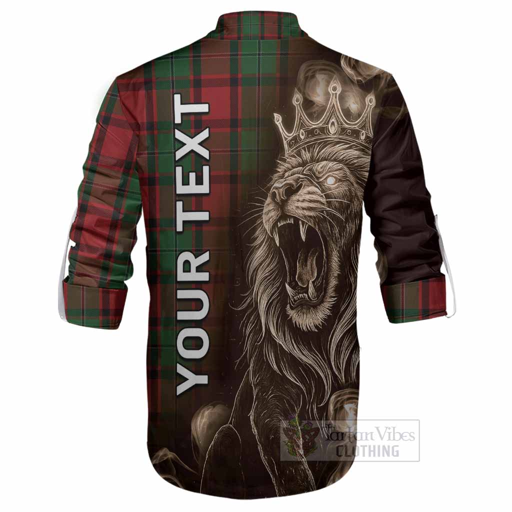 MacPhail (McPhail) Tartan Ghillie Shirt Roaring Lion Heritage
