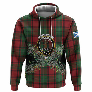 MacPhail (McPhail) Tartan Hoodie Thistle Scottish Spirit