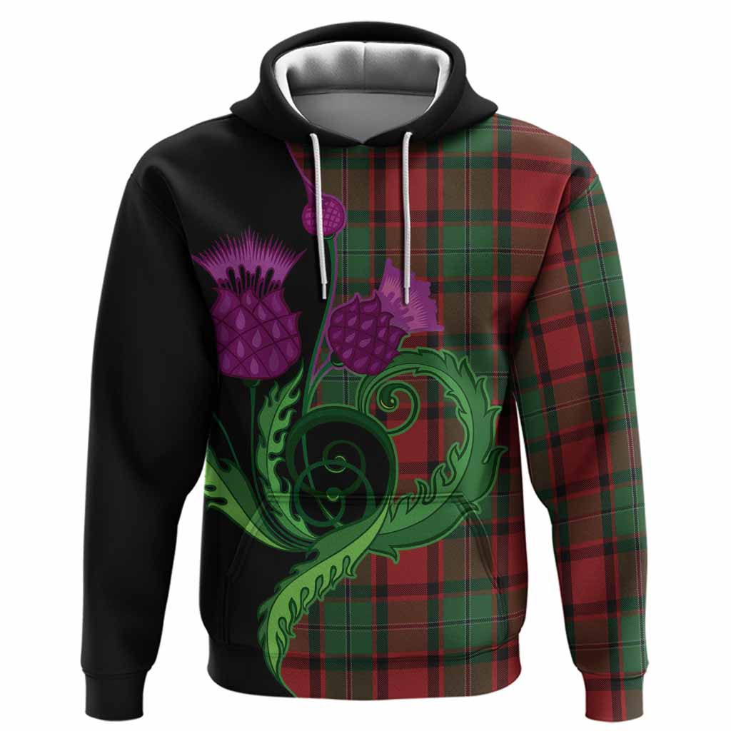 MacPhail (McPhail) Tartan Hoodie Traditional Scottish Thistle