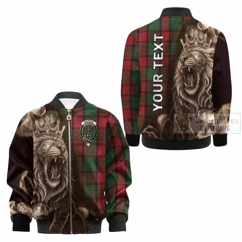 MacPhail (McPhail) Tartan Kid Bomber Jacket Roaring Lion Heritage