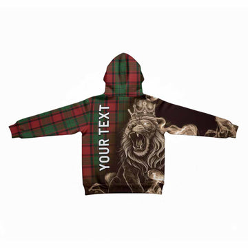 MacPhail (McPhail) Tartan Kid Hoodie Roaring Lion Heritage