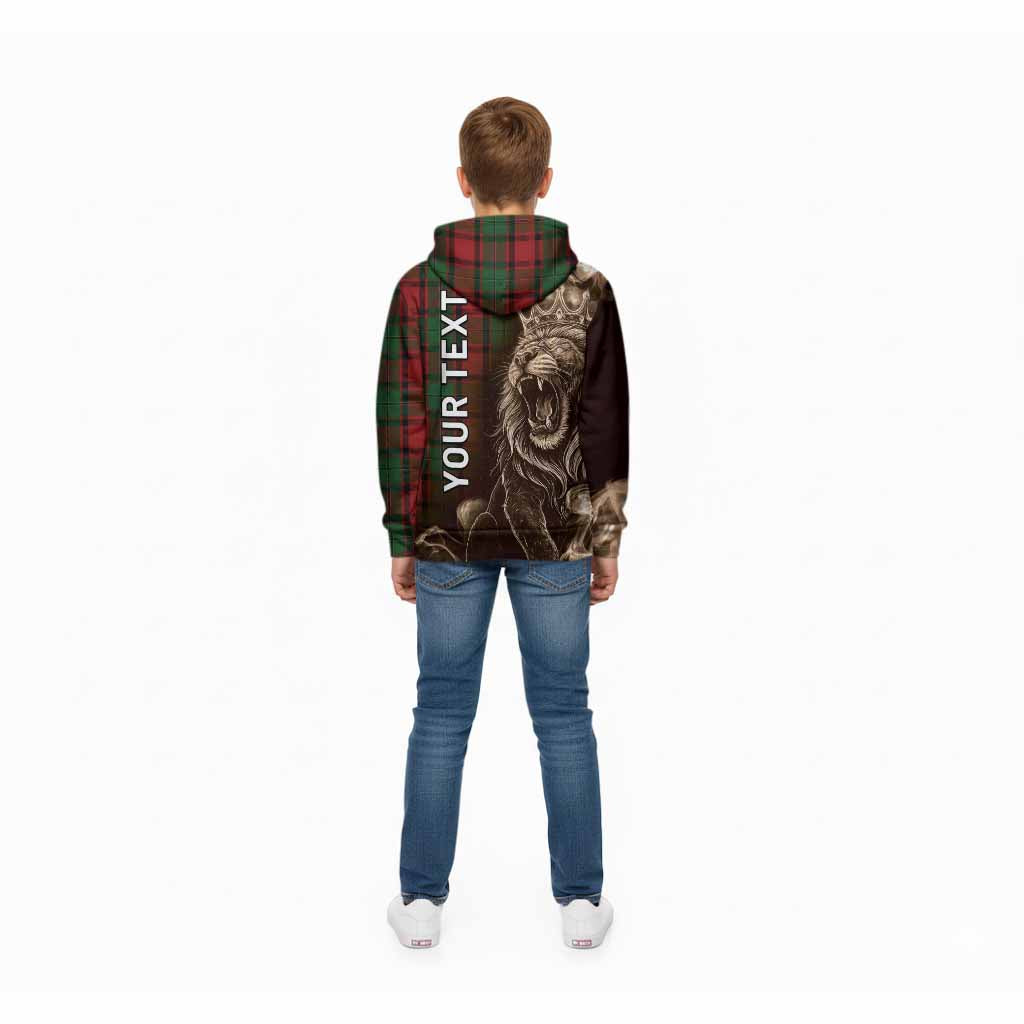 MacPhail (McPhail) Tartan Kid Hoodie Roaring Lion Heritage