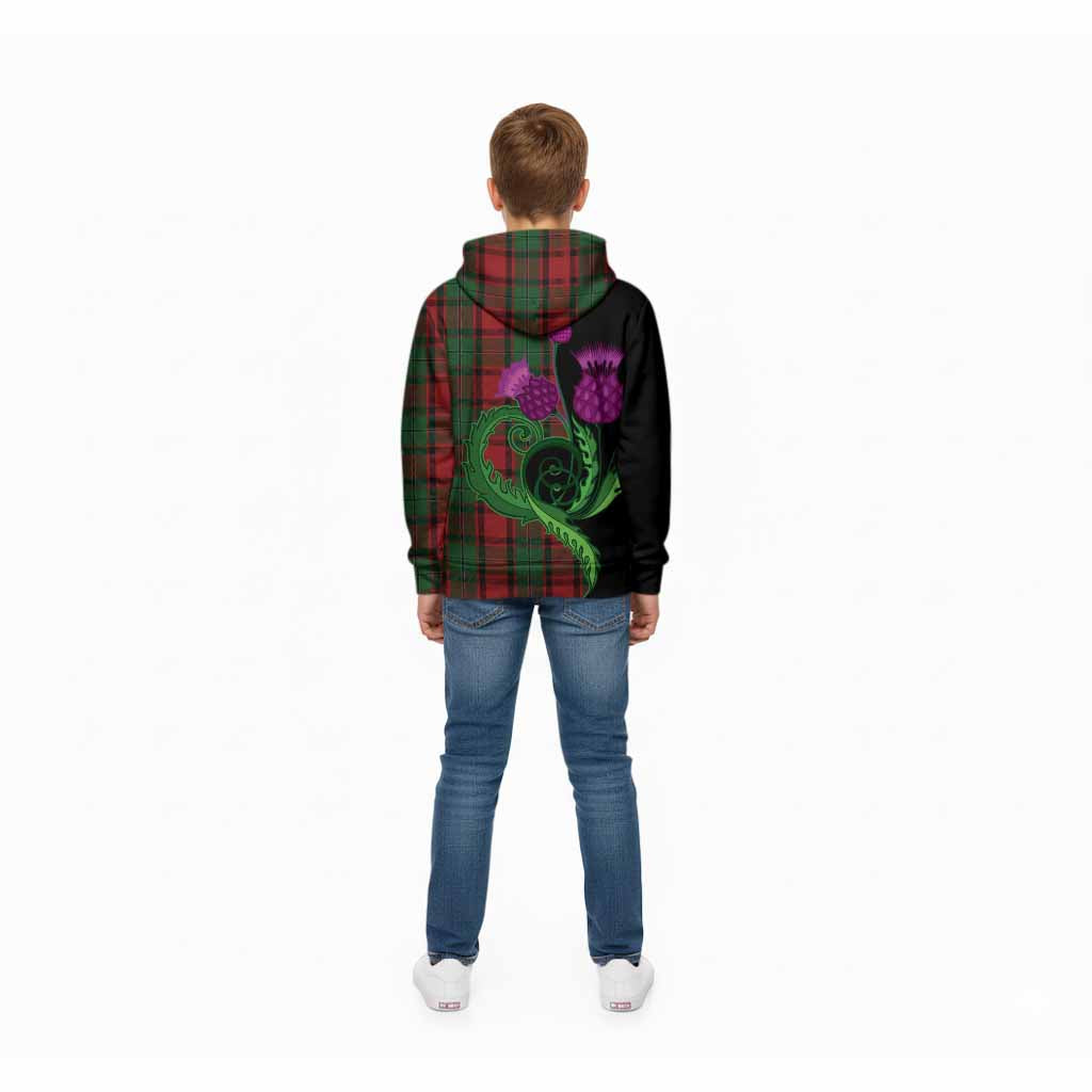 MacPhail (McPhail) Tartan Kid Hoodie Traditional Scottish Thistle