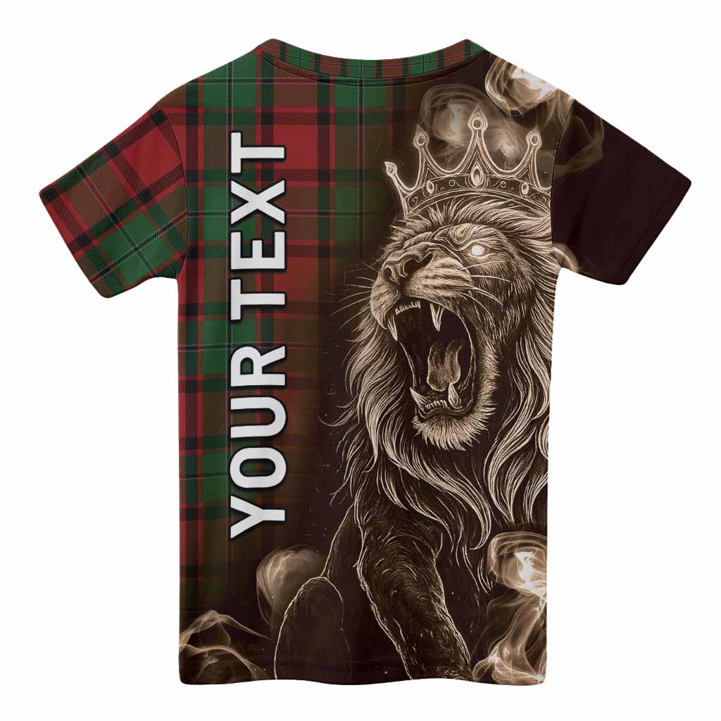 MacPhail (McPhail) Tartan Kid T-shirt Roaring Lion Heritage