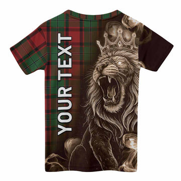 MacPhail (McPhail) Tartan Kid T-shirt Roaring Lion Heritage