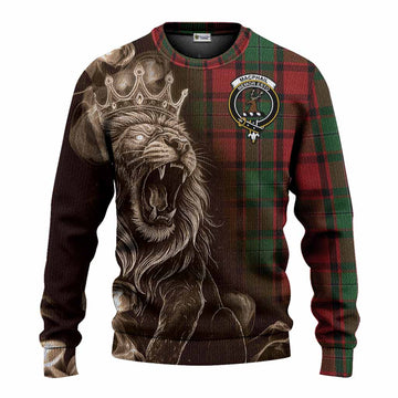 MacPhail (McPhail) Tartan Knitted Sweater Roaring Lion Heritage