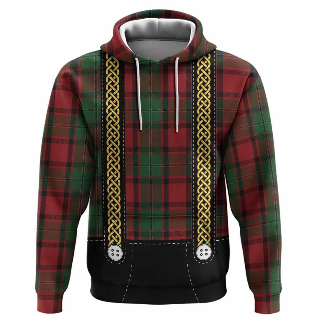 MacPhail (McPhail) Tartan Lederhosen Costume Hoodie Scotland Celtic Knot Motif