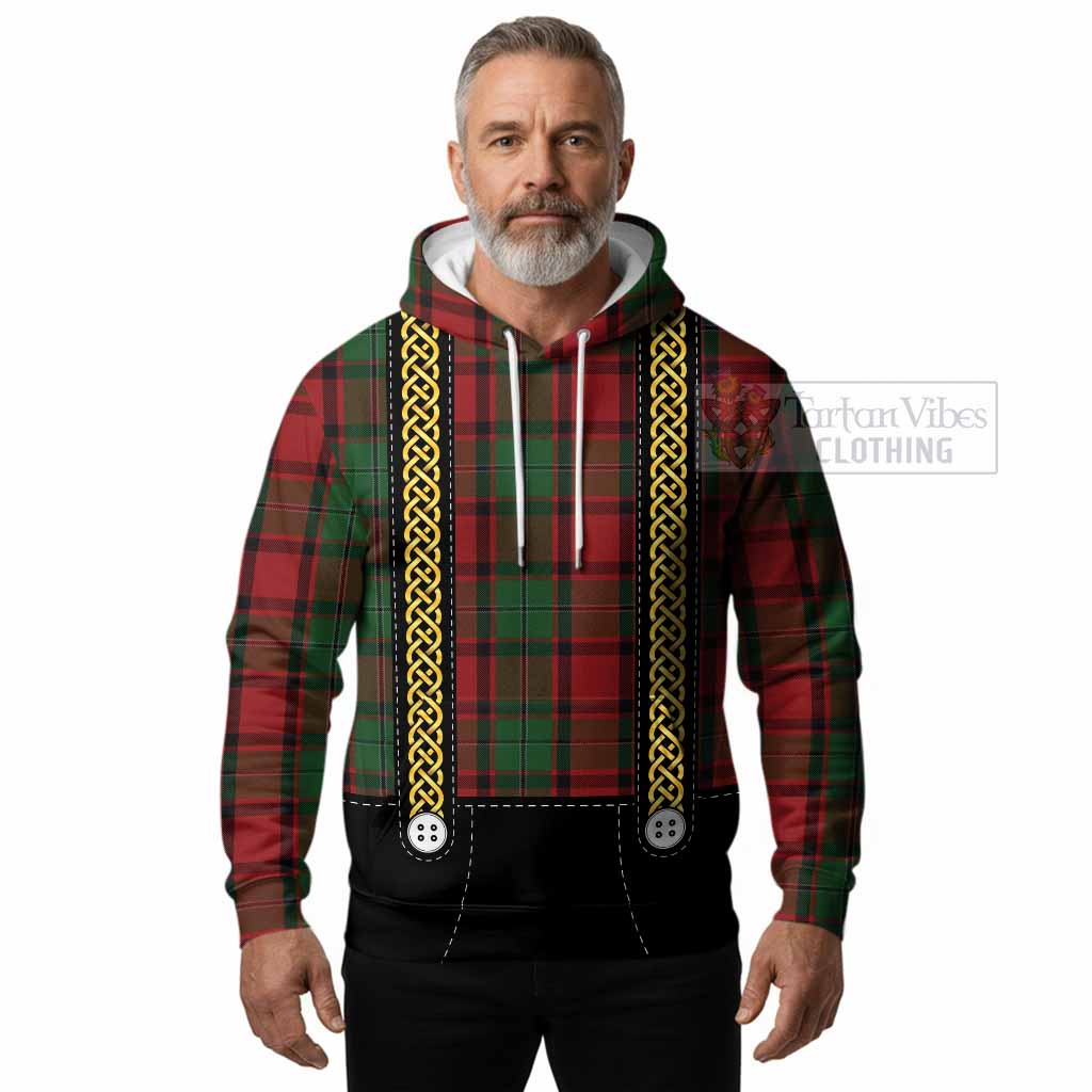 MacPhail (McPhail) Tartan Lederhosen Costume Hoodie Scotland Celtic Knot Motif