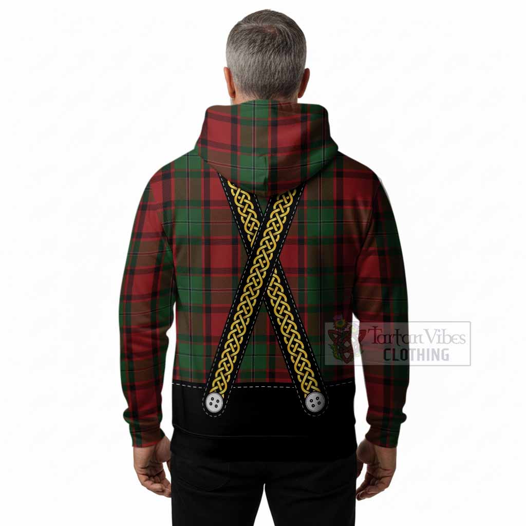 MacPhail (McPhail) Tartan Lederhosen Costume Hoodie Scotland Celtic Knot Motif