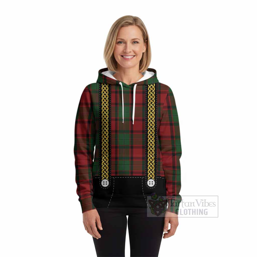 MacPhail (McPhail) Tartan Lederhosen Costume Hoodie Scotland Celtic Knot Motif