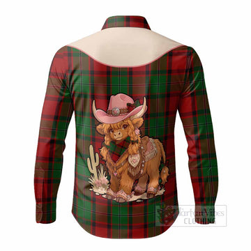 MacPhail (McPhail) Tartan Long Sleeve Button Shirts Wee Coo Cowgirl Cute Style - Tartan Vibes Clothing