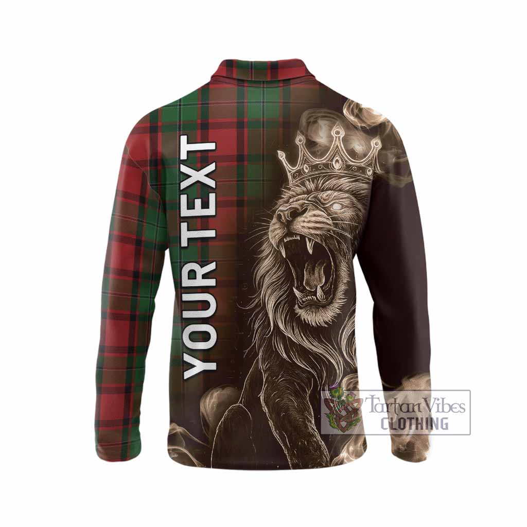 MacPhail (McPhail) Tartan Long Sleeve Polo Shirt Roaring Lion Heritage