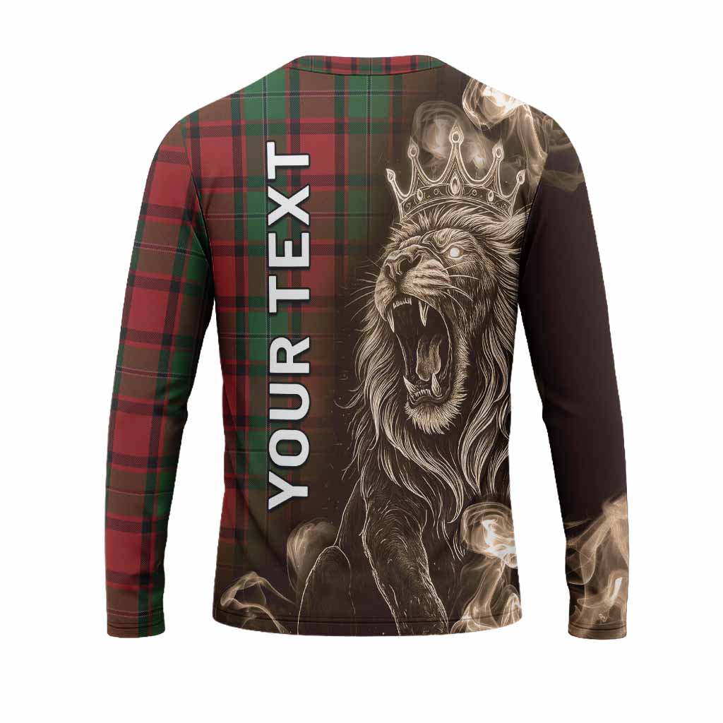 MacPhail (McPhail) Tartan Long Sleeve T-Shirt Roaring Lion Heritage