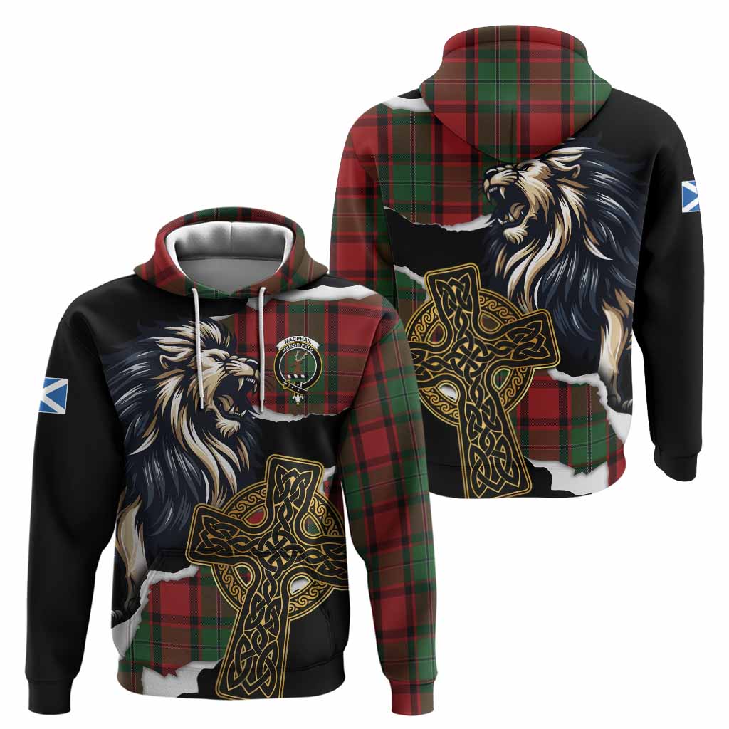 MacPhail (McPhail) Tartan Scottish Hoodie Lion Celtic Heritage
