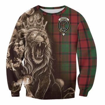MacPhail (McPhail) Tartan Sweatshirt Roaring Lion Heritage