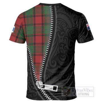 MacPhail (McPhail) Tartan T-Shirt New Zealand Pattern Unique Zipper Stylized