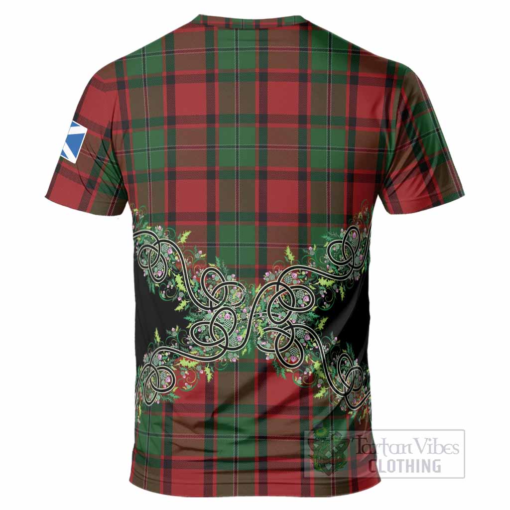 MacPhail (McPhail) Tartan T-Shirt Thistle Scottish Spirit