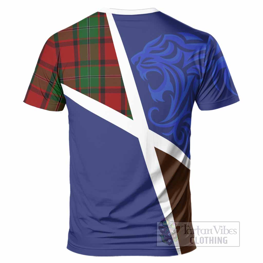 MacPhail (McPhail) The Scottish Football Crest T-Shirt Lion-Tartan Army