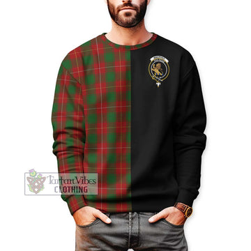 MacPhee (McPhee) Tartan Sweatshirt with Family Crest and Half Of Me Style Unisex - Tartan Vibes Clothing
