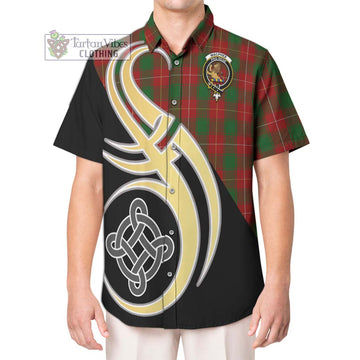 MacPhee (McPhee) Tartan Hawaiian Shirt with Family Crest and Celtic Symbol Style Kid - Tartan Vibes Clothing