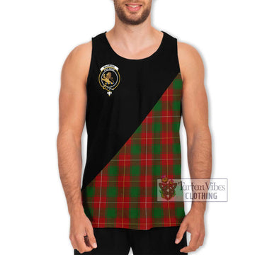 MacPhee (McPhee) Tartan Men's Tank Top with Family Crest and Military Logo Style Men - Tartan Vibes Clothing