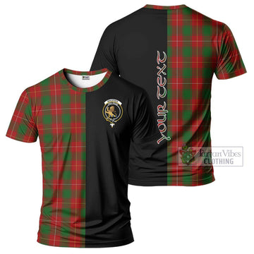 MacPhee (McPhee) Tartan T-Shirt with Family Crest and Half Of Me Style Kid's Shirt - Tartan Vibes Clothing