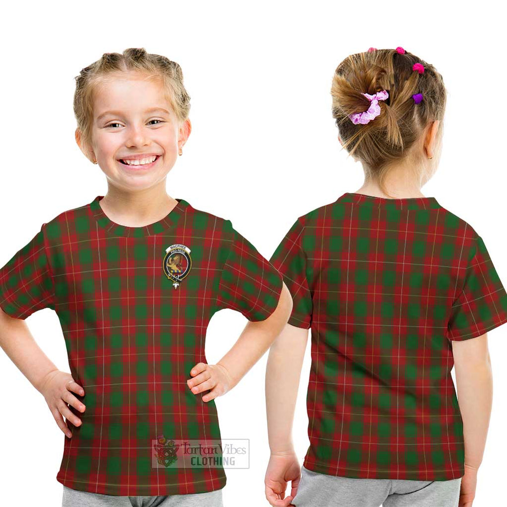 MacPhee (McPhee) Tartan Kid T-Shirt with Family Crest - Tartan Vibes Clothing