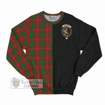 MacPhee (McPhee) Tartan Sweatshirt with Family Crest and Half Of Me Style - Tartan Vibes Clothing