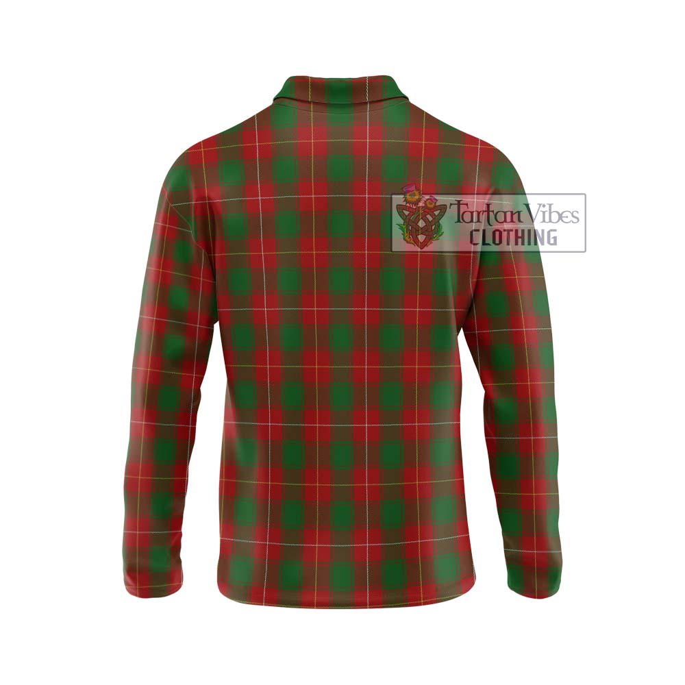MacPhee (McPhee) Tartan Long Sleeve Polo Shirt with Family Crest DNA In Me Style - Tartan Vibes Clothing