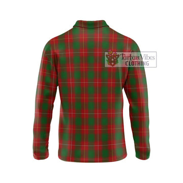 MacPhee (McPhee) Tartan Long Sleeve Polo Shirt with Family Crest DNA In Me Style - Tartan Vibes Clothing