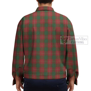 MacPhee (McPhee) Tartan Unisex Lapel Cotton Jacket - Tartan Vibes Clothing