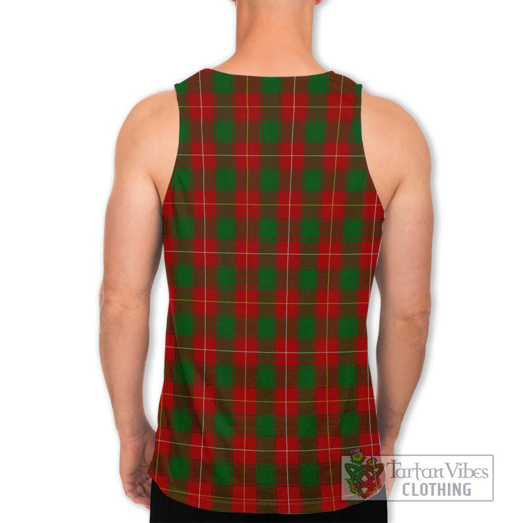 MacPhee (McPhee) Tartan Men's Tank Top with Family Crest DNA In Me Style - Tartan Vibes Clothing