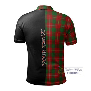 MacPhee (McPhee) Tartan Polo Shirt with Family Crest and Half Of Me Style - Tartan Vibes Clothing