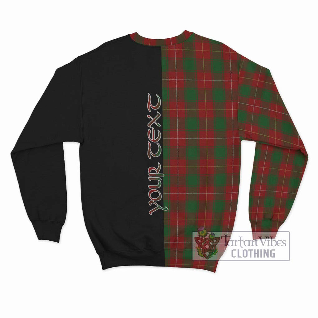 MacPhee (McPhee) Tartan Sweatshirt with Family Crest and Half Of Me Style - Tartan Vibes Clothing