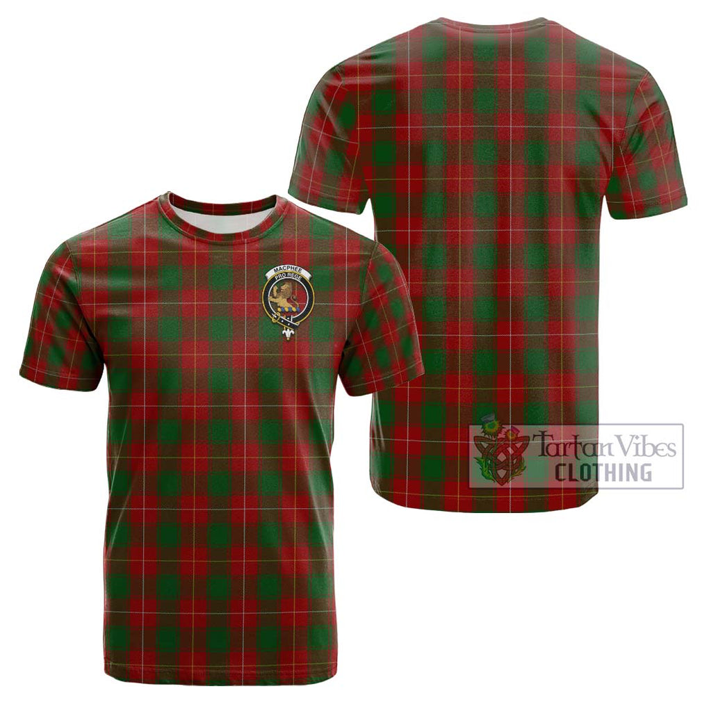 MacPhee (McPhee) Tartan Cotton T-Shirt with Family Crest Kid's Shirt - Tartanvibesclothing Shop