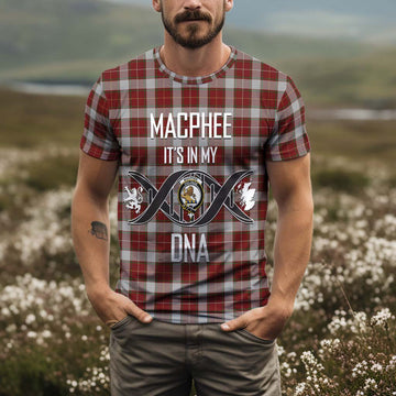 MacPhee Dress Tartan T-Shirt with Family Crest DNA In Me Style Kid's Shirt - Tartan Vibes Clothing