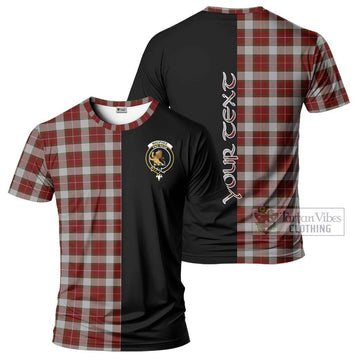 MacPhee Dress Tartan T-Shirt with Family Crest and Half Of Me Style Kid's Shirt - Tartan Vibes Clothing
