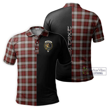 MacPhee Dress Tartan Polo Shirt with Family Crest and Half Of Me Style Kid - Tartan Vibes Clothing