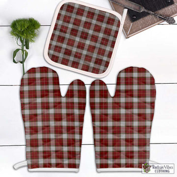 MacPhee Dress Tartan Combo Oven Mitt & Pot-Holder Combo 2 Oven Mitt & 1 Pot-Holder Black - Tartan Vibes Clothing