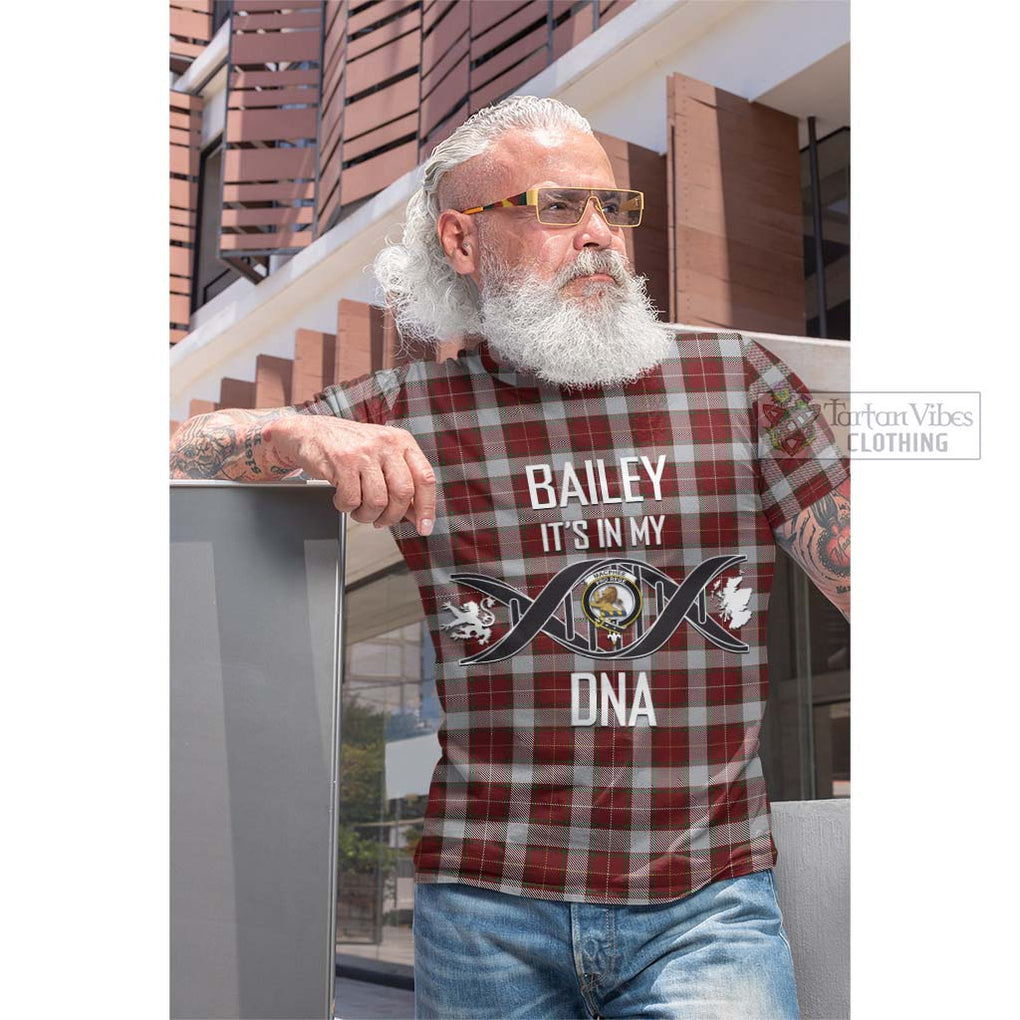 Tartan Vibes Clothing MacPhee Dress Tartan Cotton T-shirt with Family Crest DNA In Me Style