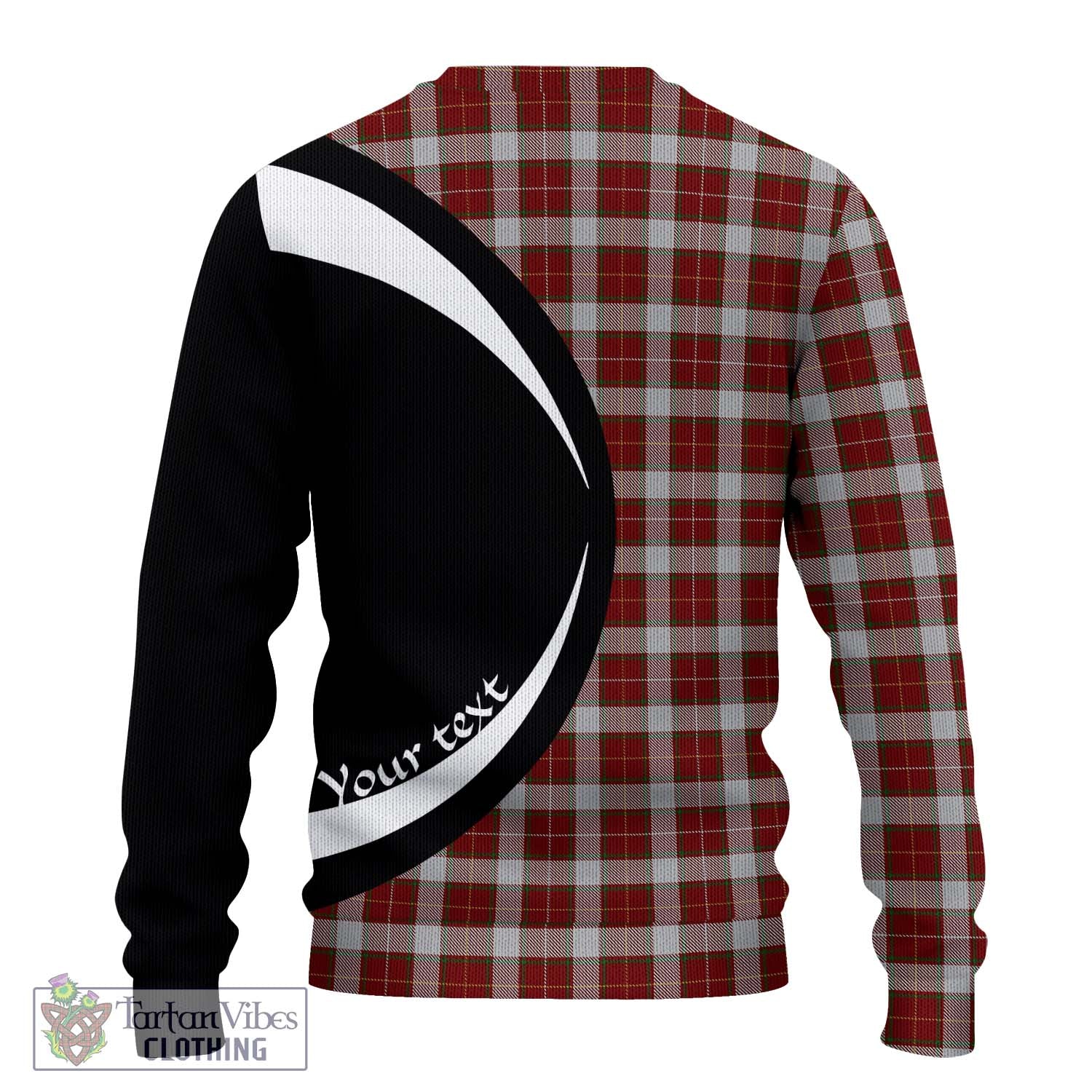 MacPhee Dress Tartan Ugly Sweater with Family Crest Circle Style - Tartan Vibes Clothing