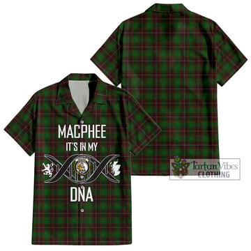 MacPhee Hunting Tartan Hawaiian Shirt with Family Crest DNA In Me Style Kid - Tartan Vibes Clothing