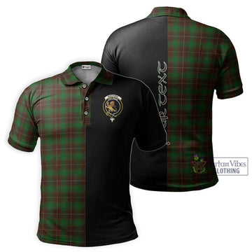 MacPhee Hunting Tartan Polo Shirt with Family Crest and Half Of Me Style Kid - Tartan Vibes Clothing
