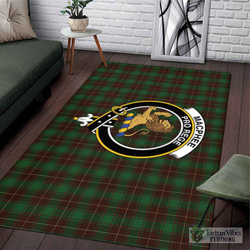 MacPhee Hunting Tartan Area Rug with Family Crest L 59*86 inch (150x220 cm) - Tartan Vibes Clothing
