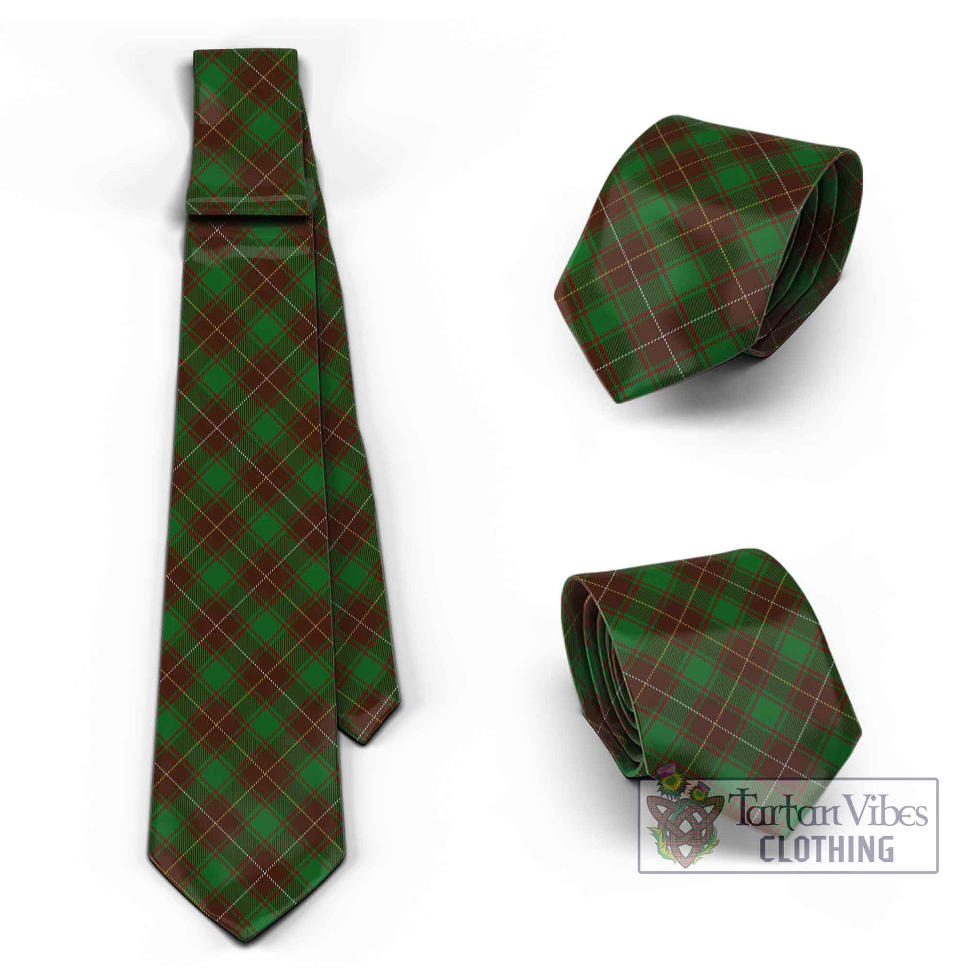 MacPhee Hunting Tartan Classic Necktie Cross Style Necktie One Size - Tartan Vibes Clothing