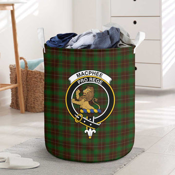 MacPhee Hunting Tartan Laundry Basket with Family Crest One Size - Tartan Vibes Clothing